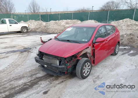 2012 Hyundai Accent Gs from USA, damaged, VIN KMHCT5AE4CU052610